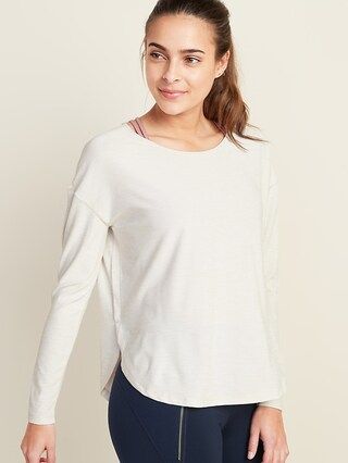 Breathe ON Long-Sleeve Performance Top for Women$20.00$24.99363 ReviewsColor: White LiliesVariant... | Old Navy (US)