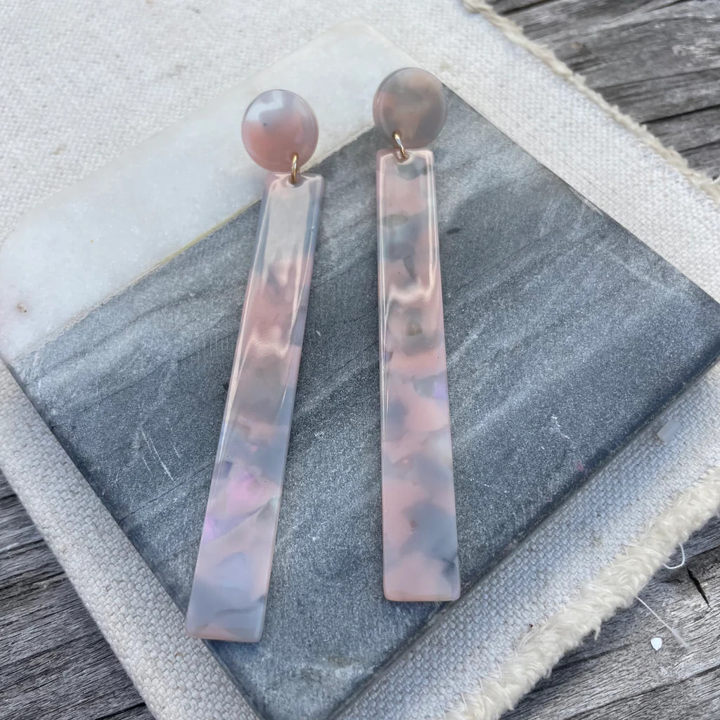 Long Resin Drops | Erin McDermott Jewelry