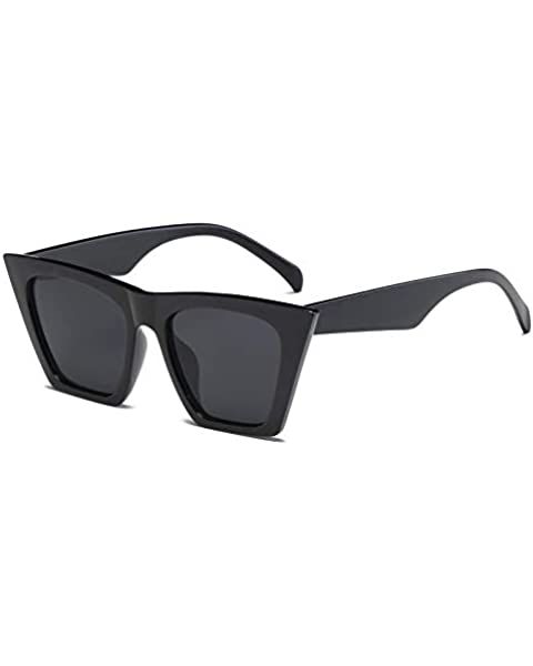 FEISEDY Vintage Polarized Square Cat Eye Sunglasses Women Trendy Fashion Cateye Polarized Sunglas... | Amazon (US)