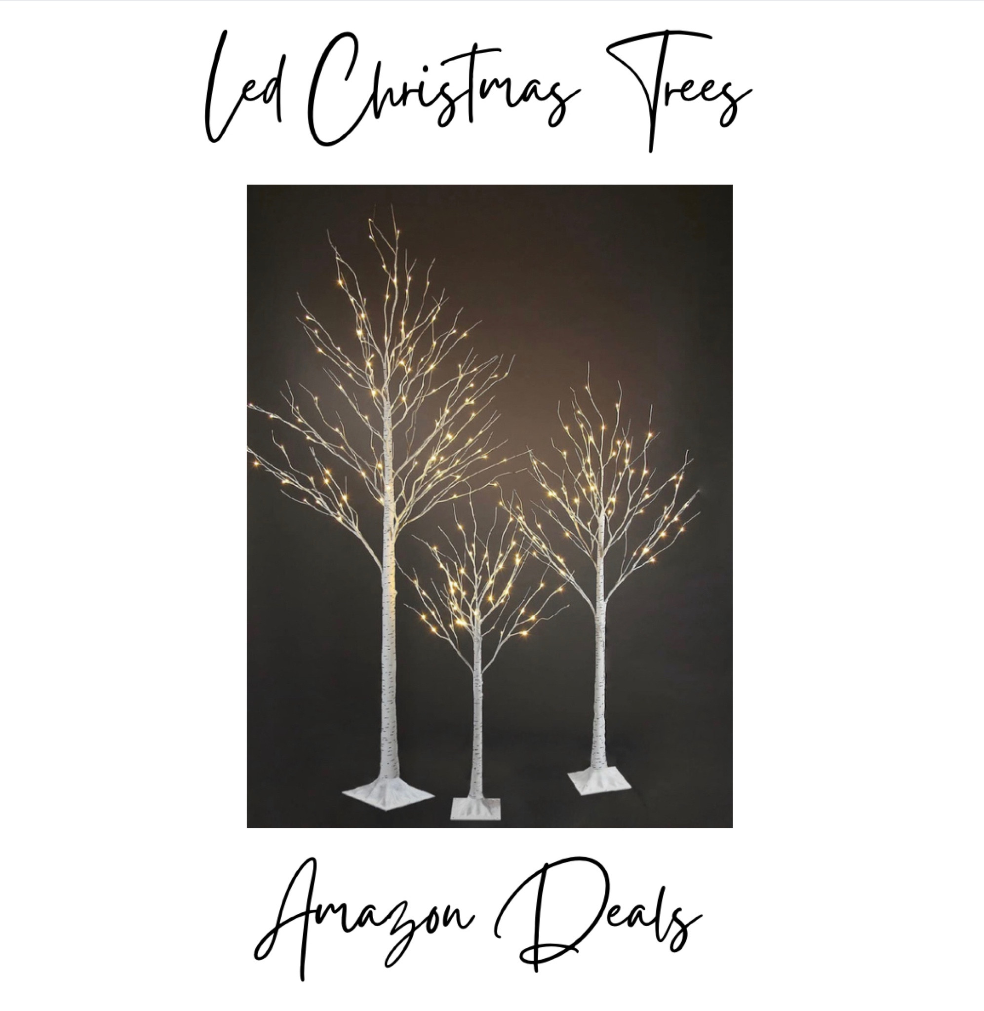 Decorate your home or office this season with LED Christmas Trees! 

#LTKSeasonal #LTKsalealert #LTKHoliday