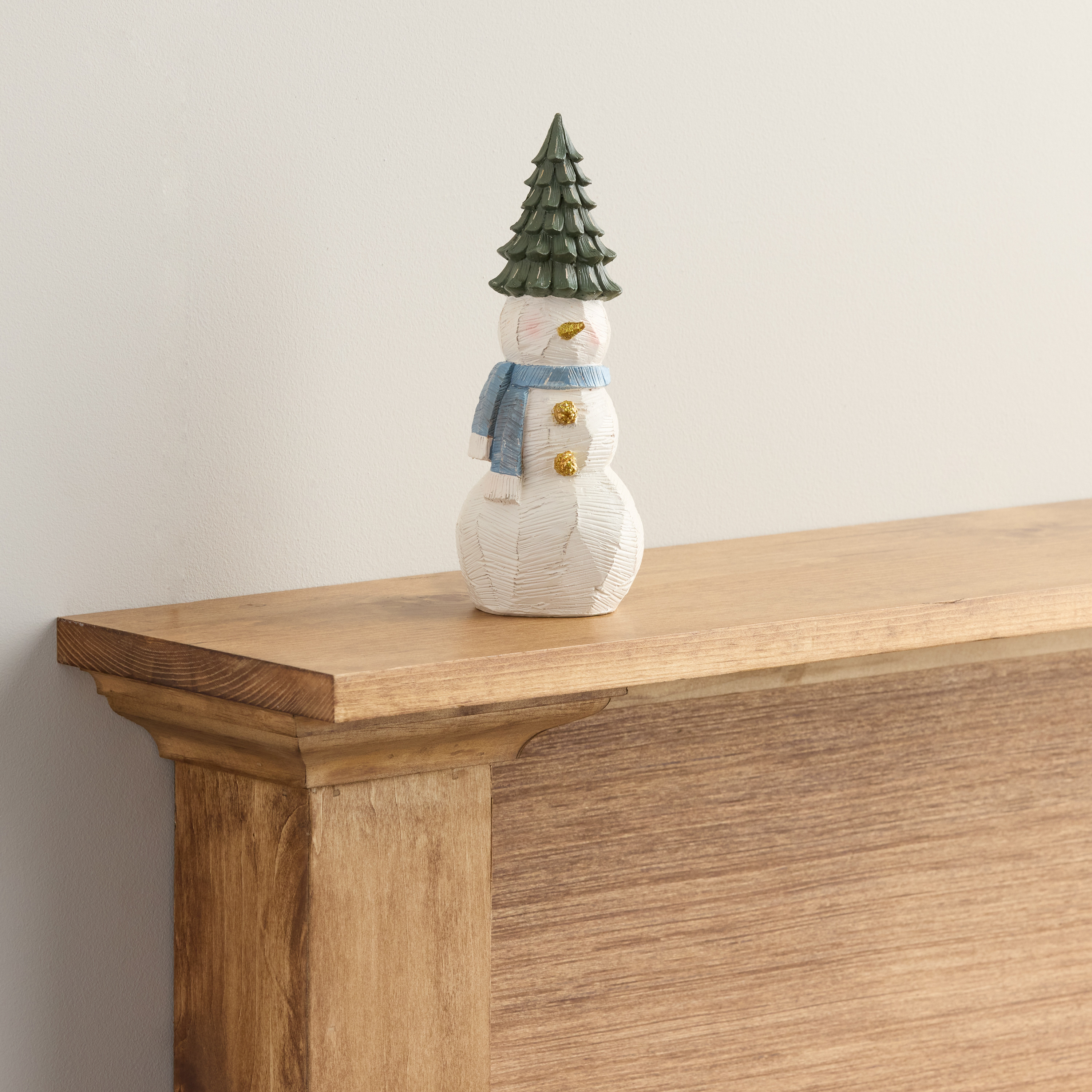 Snowman with Tree Hat Decor | World Market