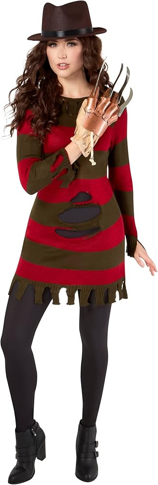 Rubies Women's A Nightmare on Elm Street: Freddy Krueger Costume | Amazon (US)