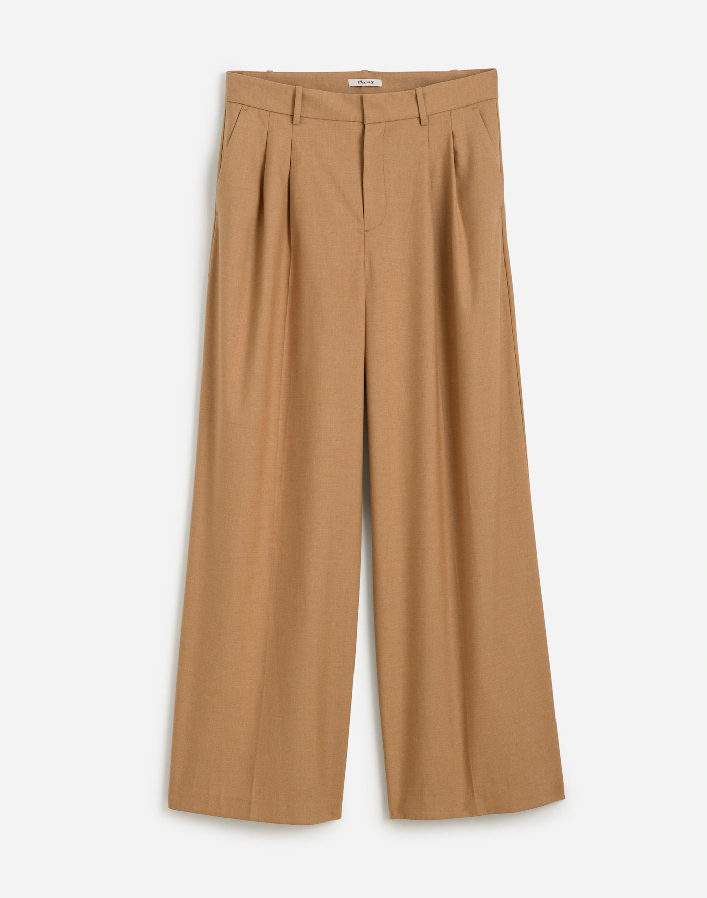 The Harlow Superwide-Leg Trouser in Brushed Twill | Madewell | Madewell