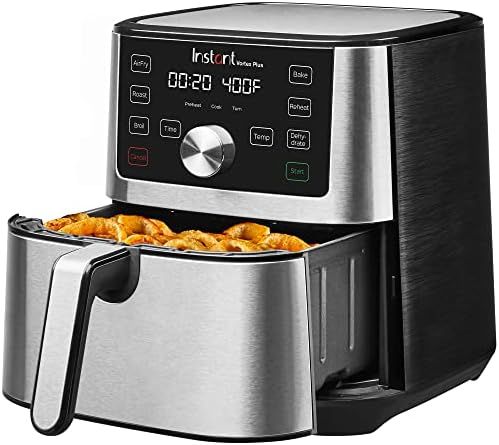 Instant Vortex Plus 6 Quart Air Fryer, Customizable Smart Cooking Programs, Digital Touchscreen a... | Amazon (US)