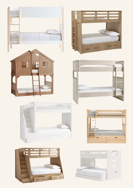 Bunk beds for kids bedroom 

#LTKfamily #LTKhome #LTKkids