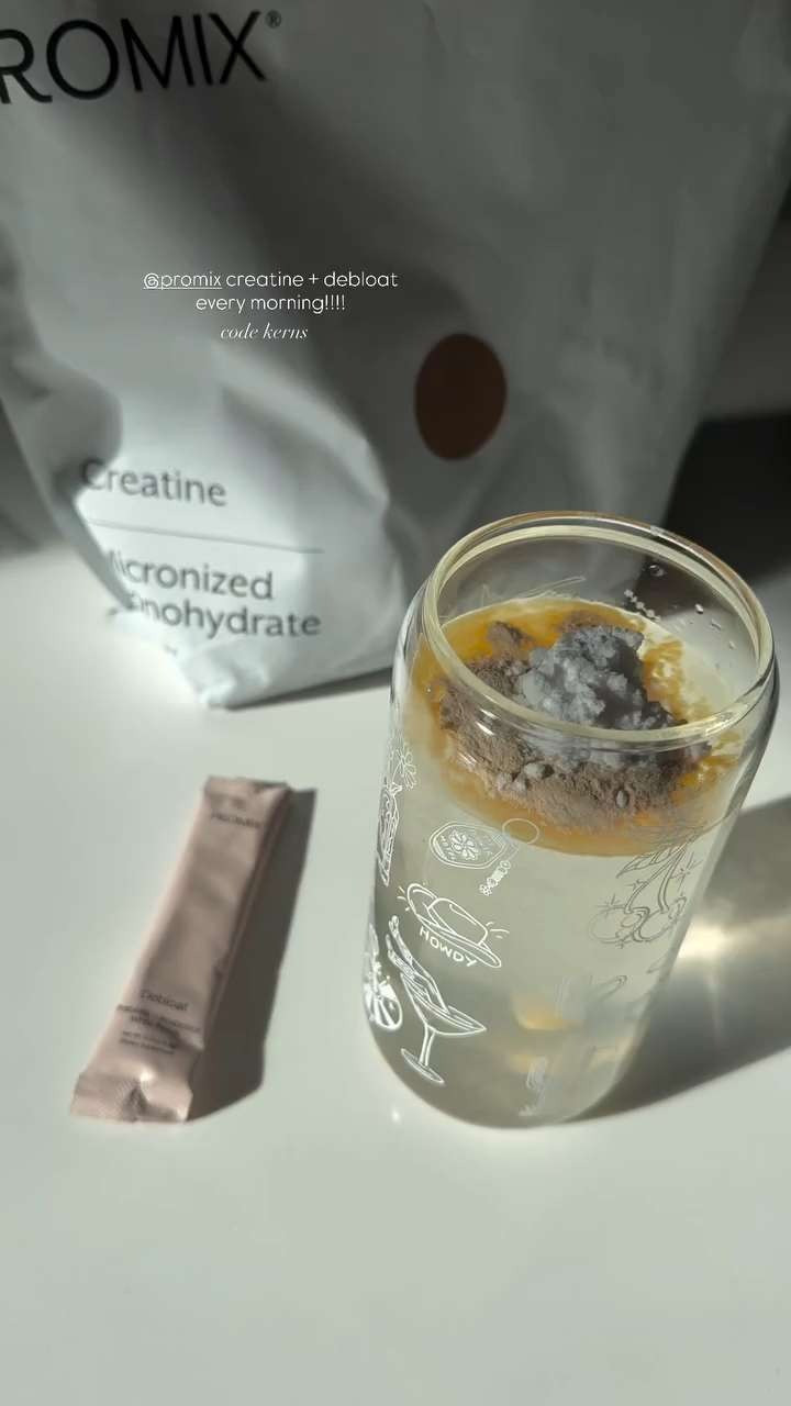 My morning ritual! 💛 Promix creatine + debloat. 

 #LTKActive #LTKHome