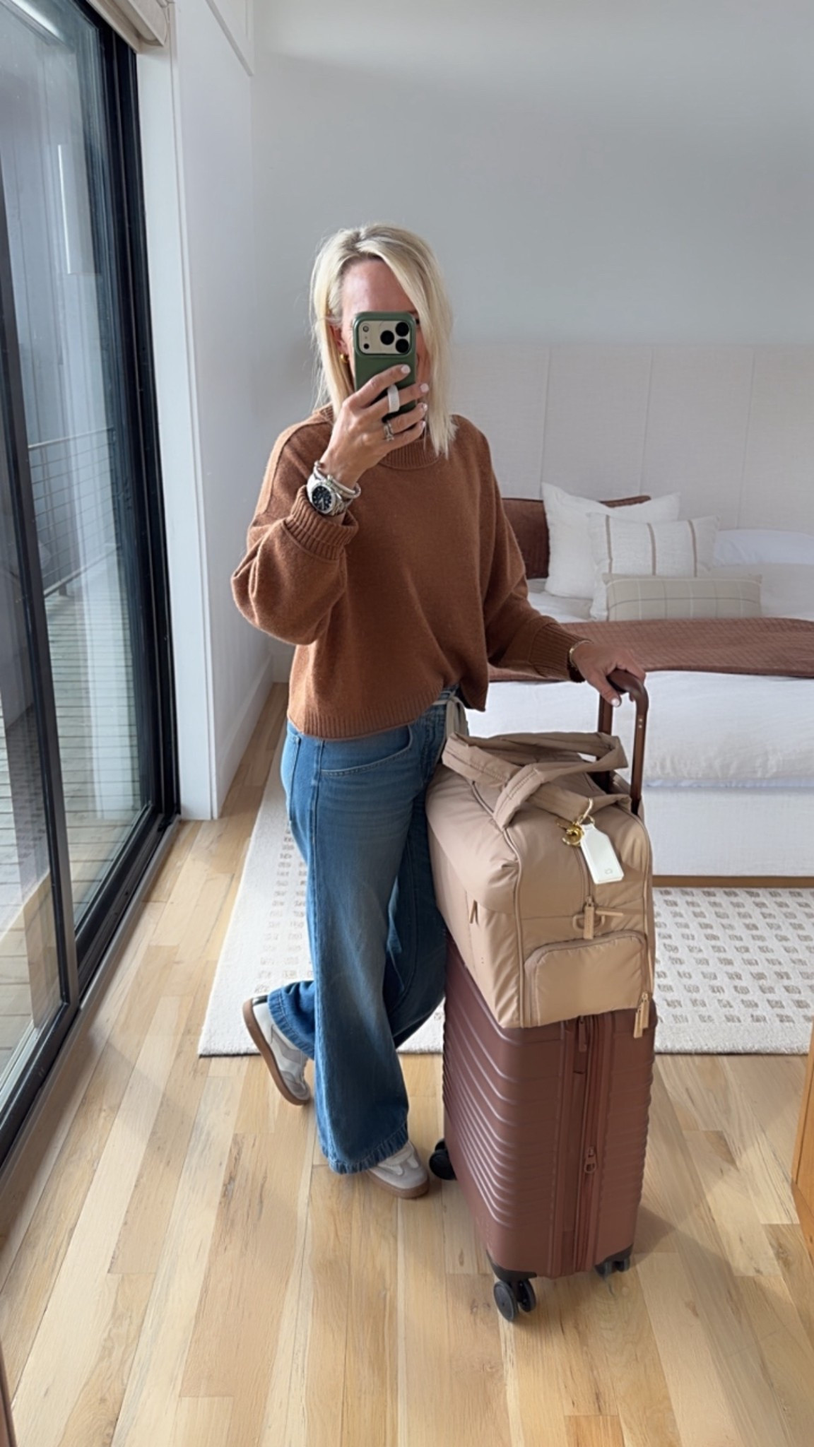 Travel day

Carrying my fave luggage duo of course 

@beistravel Carry on
@CALPAK duffle 

#LTKootd #LTKTravel #LTKOver40