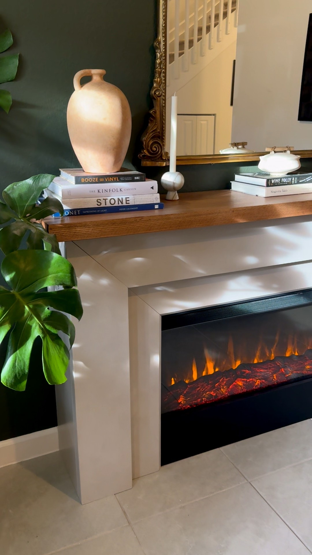 This gorgeous fireplace from Wayfair has cozied up our home so so much 😍 adds the perfect touch of ambience! You can adjust the flame colors to fit your mood. It’s a total VIBE 😍✨

@Wayfair  
@Anthropologie 


Wayfair fireplace | electric fireplace | Anthropologie primrose mirror | anthro | home decor | cozy home vibes | cozy home design | 

#LTKSeasonal #LTKHome