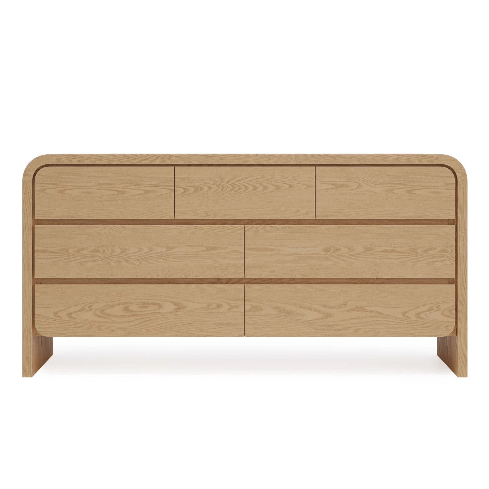 Round out your space with the perfect storage solution. Our wooden dresser nods to mid-century ca... | AllModern