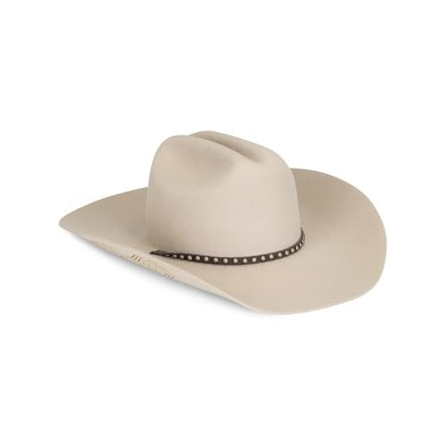 Lack of Color Women's Austin Cowboy Western Wool Hat with Underbrim Pattern (Small (55 cm), Dune) | Amazon (US)