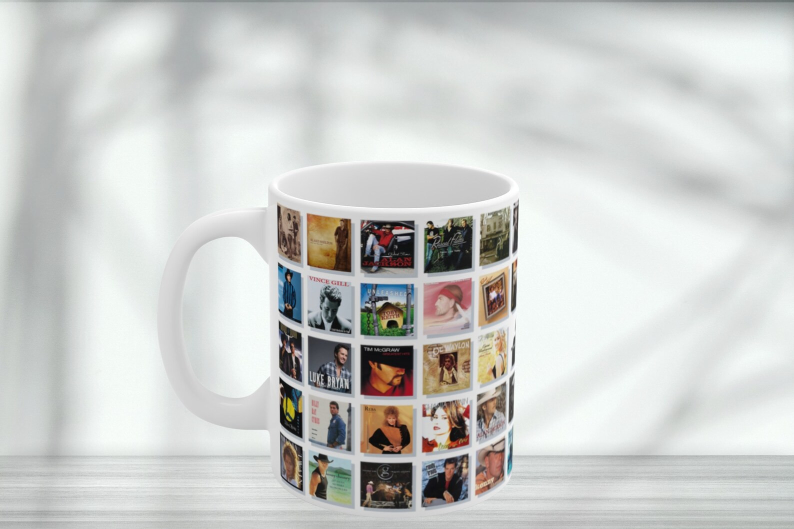 Country Music Album Collage Coffee Mug 11oz Nostalgic Retro Country Sounds, Classic Style Gifts f... | Etsy (US)