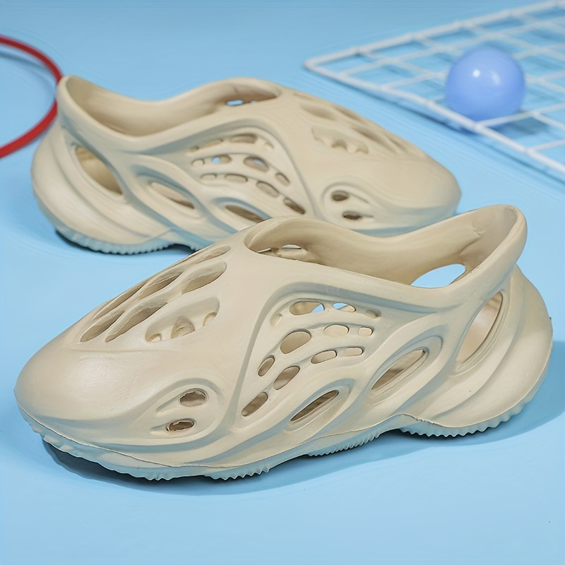 Boys Girls Foam Slides, Lightweight Quick-drying Non Slip Slippers, Trendy Clogs Garden Shoes Outdoo | Temu Affiliate Program