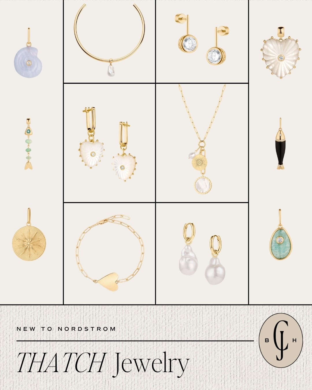 New @Thatch Jewelry at Nordstrom! I absolutely love this brand.

#LTKstyletip