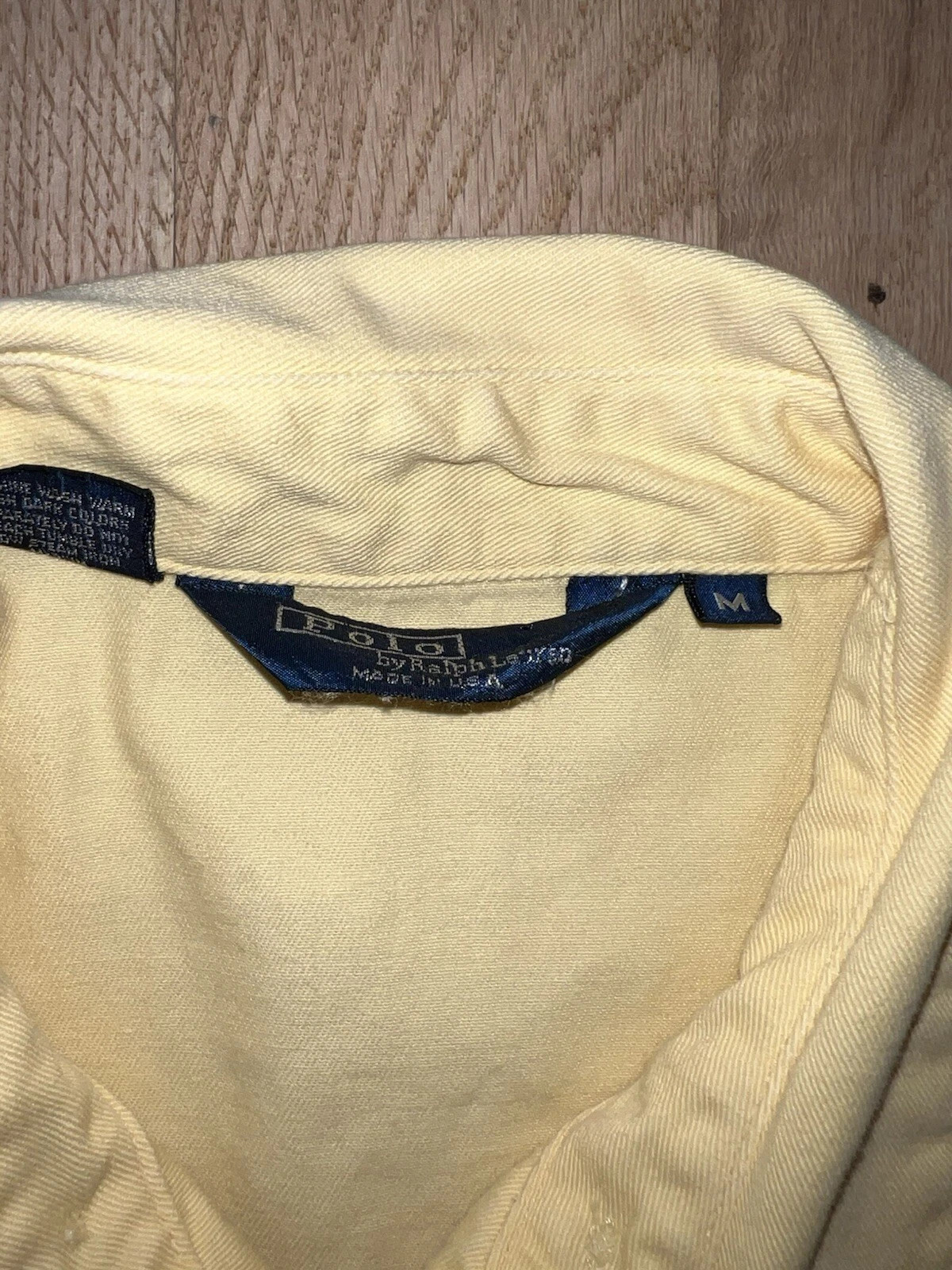 Vintage Polo Ralph Lauren Jacket Mens Large Yellow Medium Pony Full Zip Bi Swing | eBay US