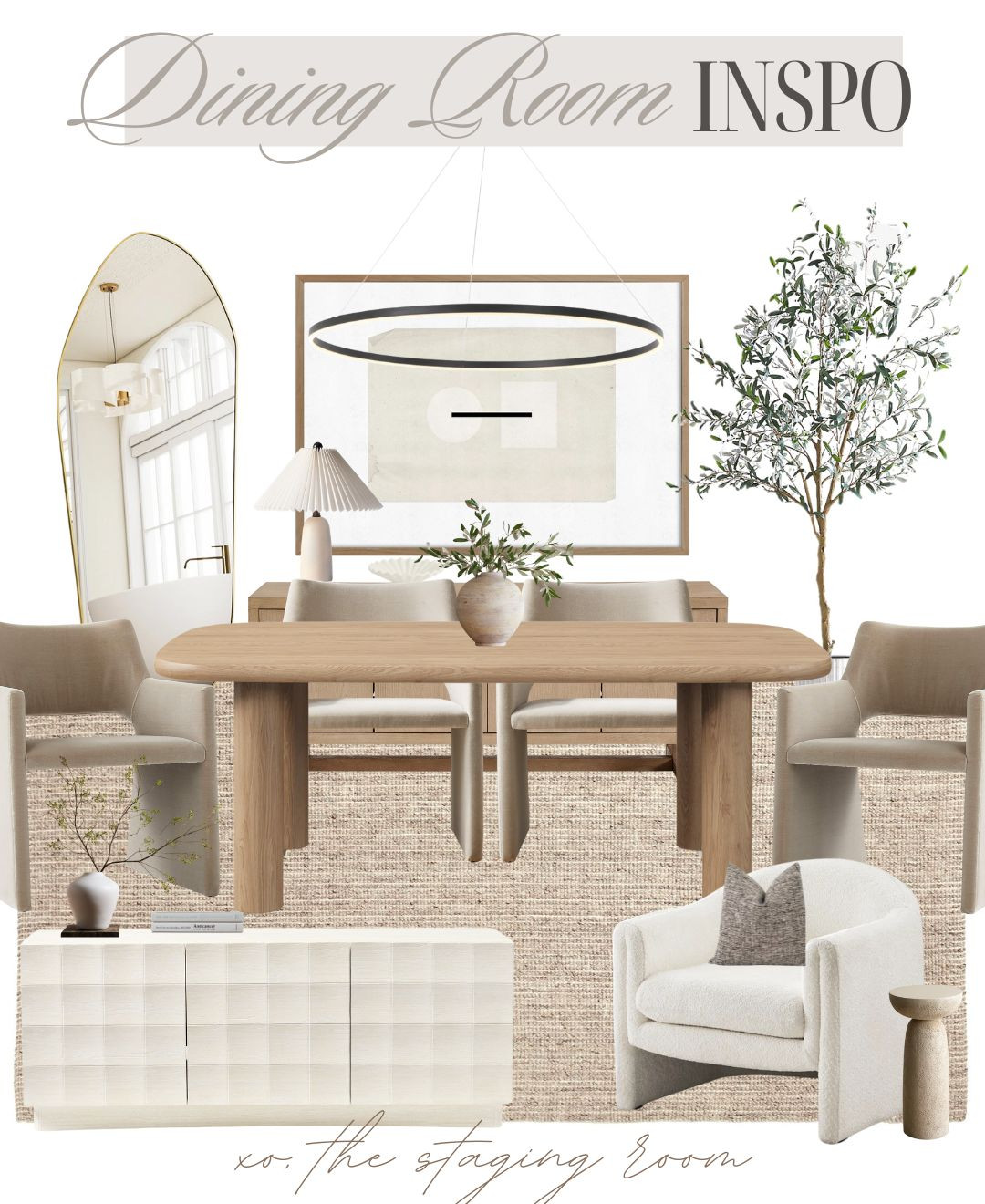 Dining room inspiration ✨

Chandelier, dining room design, home inspo, dining table, dining chairs, swivel chairs, sideboard, rug, arch mirror, book shelf, cabinet shelf, cabinet, dining room storage, home storage, wall art, bench, console, accent chair, coffee table, interior design, interior decor, home decor, decor styling 

 

#LTKsale #LTKfamily #LTKhome