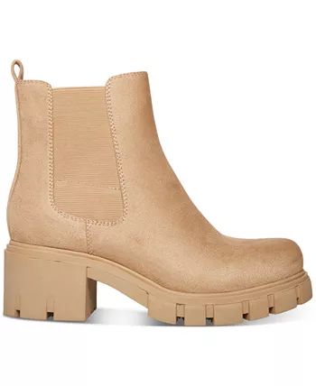 Tessa Lug Sole Chelsea Booties | Macys (US)