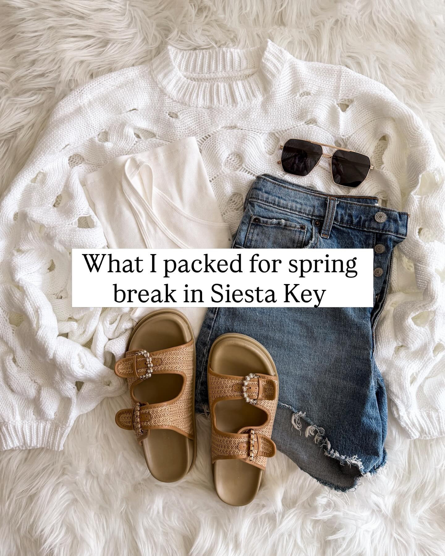 Everything I packed for our spring break trip to Siesta Key👙☀️🏝️🌊
Comfy and chic one piece swimsuits for women over 40, crochet maxi dresses, stylish matching sets for date night, the perfect summer sweater and lots more!

Sumer outfit inspiration, what to pack for summer vacation, beach vacation packing list, chic and neutral vacation outfits, chic casual style over 40

#LTKootd #LTKSaleAlert #LTKTravel