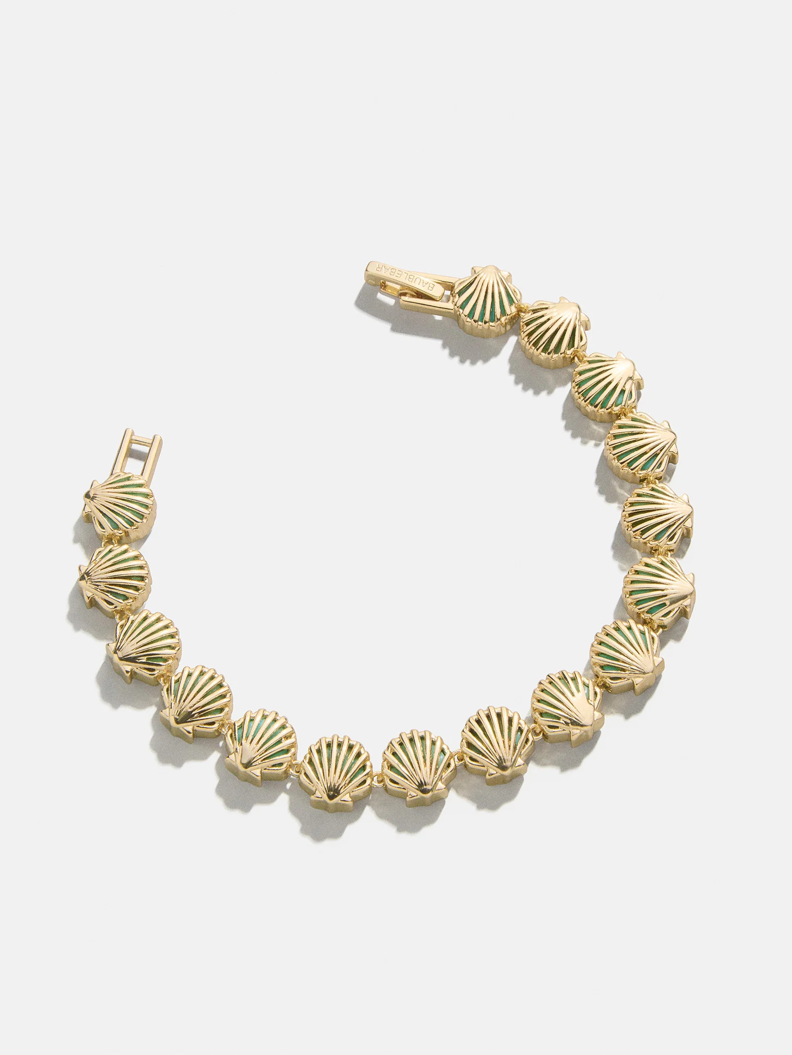 Halle Tennis Bracelet - Gold/Turquoise | BaubleBar (US)