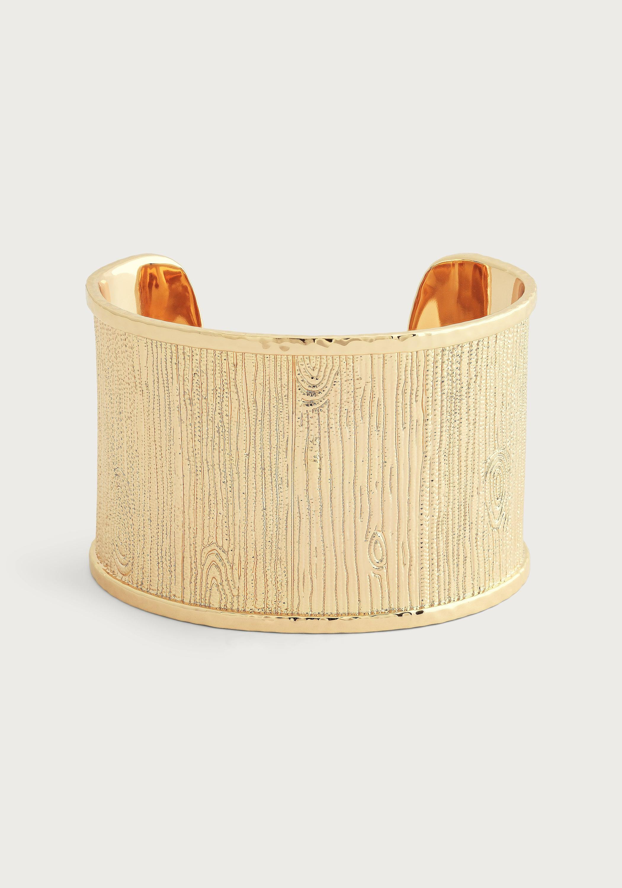 Enchanted Forest Bark Cuff | Anabel Aram