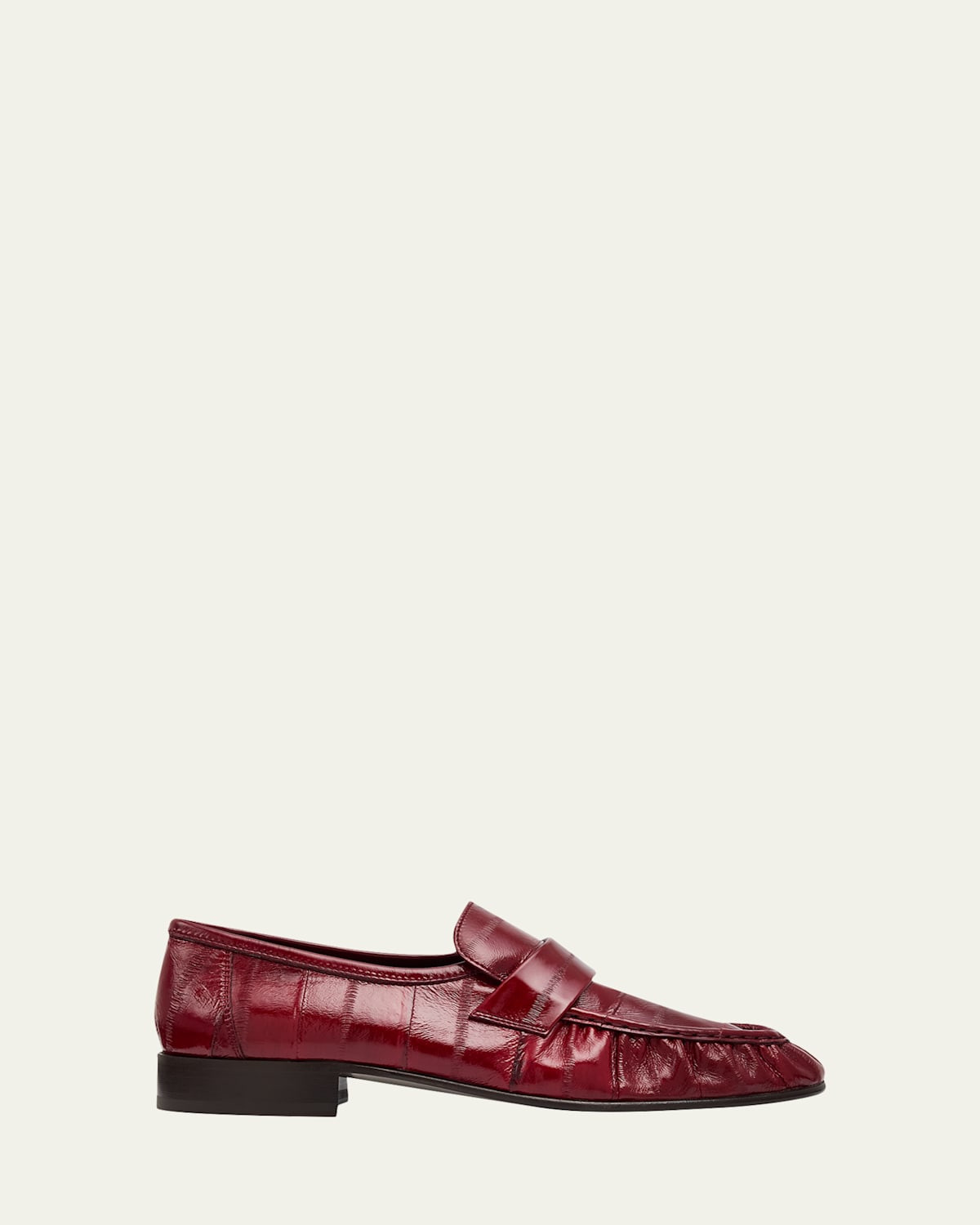 Soft Leather Flat Loafers | Bergdorf Goodman