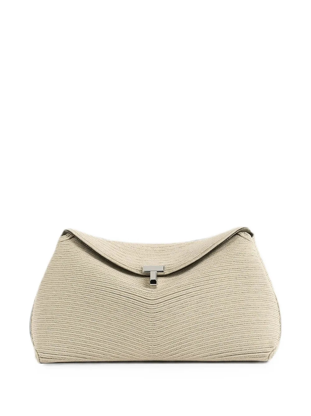 TOTEME mini T-Lock rope clutch bag - Neutrals | Farfetch Global