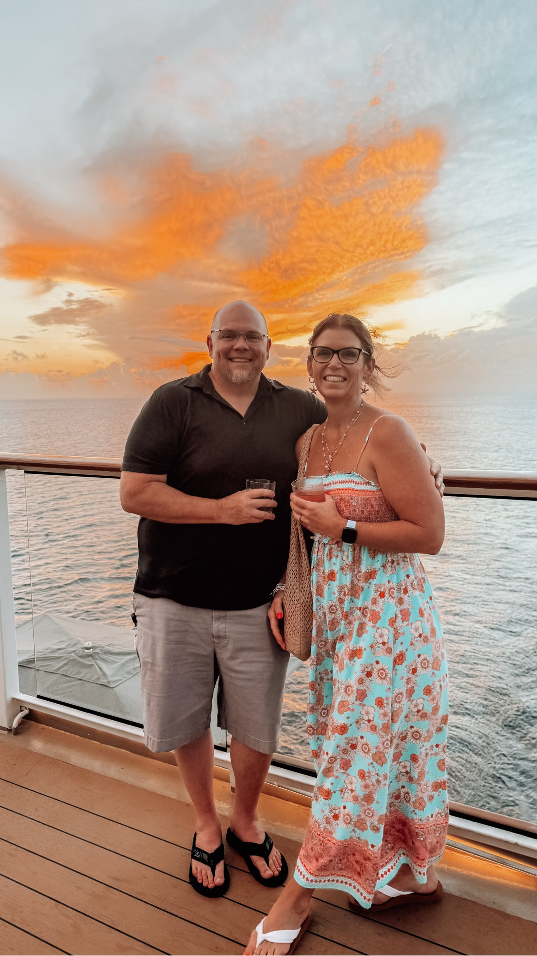 Embarkation day — officially vacation mode! ☀️⛴️ We caught the sunrise from our hotel room, Ubered to the port, and the adventure began! Our stateroom is gorgeous, lunch in the main dining room was delicious, and exploring the ship felt like stepping into a floating resort. From the icy martini bar 🍸 to the spa’s Persian Garden and sunset views at the Sunset Bar 🌅 — this ship is pure magic day and night. #CruiseVibes


#EmbarkationDay #CruiseLife #CelebrityCruises #TravelVlog #VacationMode #SetSail #CruiseAdventure #SunsetBar #MartiniBar #PersianGarden #CruiseViews #TravelCouple #OceanViews #SipstoSugars #TravelReel

#LTKTravel #LTKStyleTip #LTKSeasonal