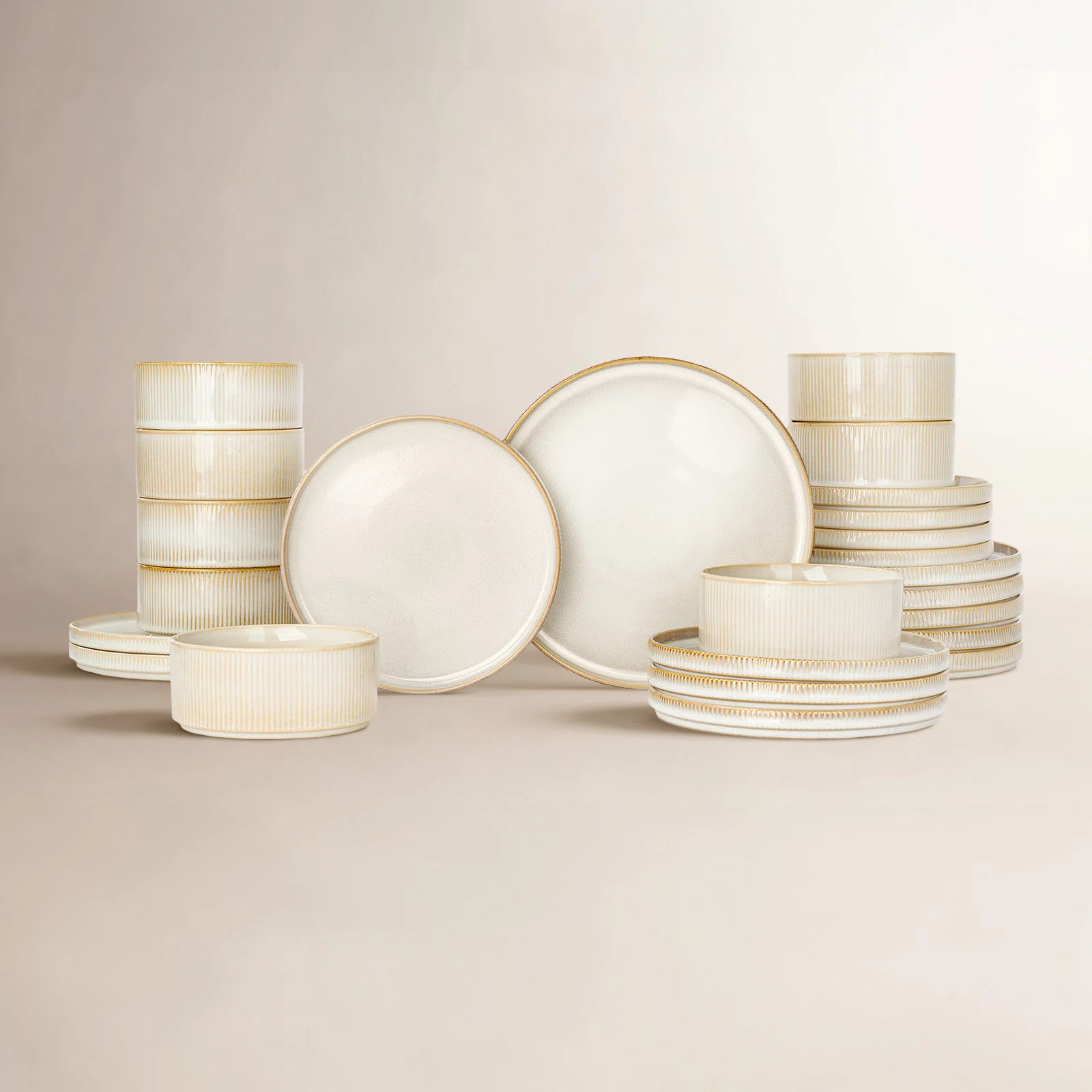 Famiware 24 Piece Dinnerware Set, Service for 8 | Joss & Main