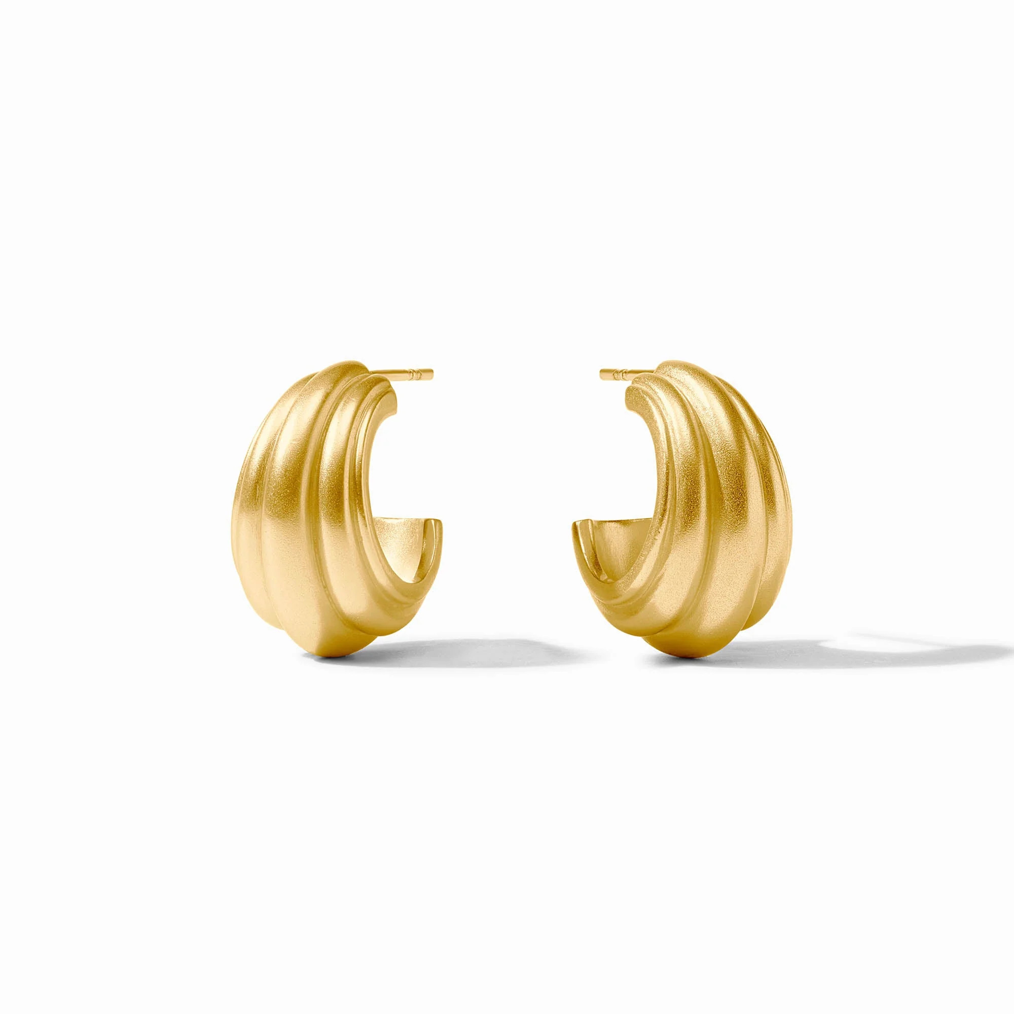 Portofino Gold Statement Hoop | Julie Vos