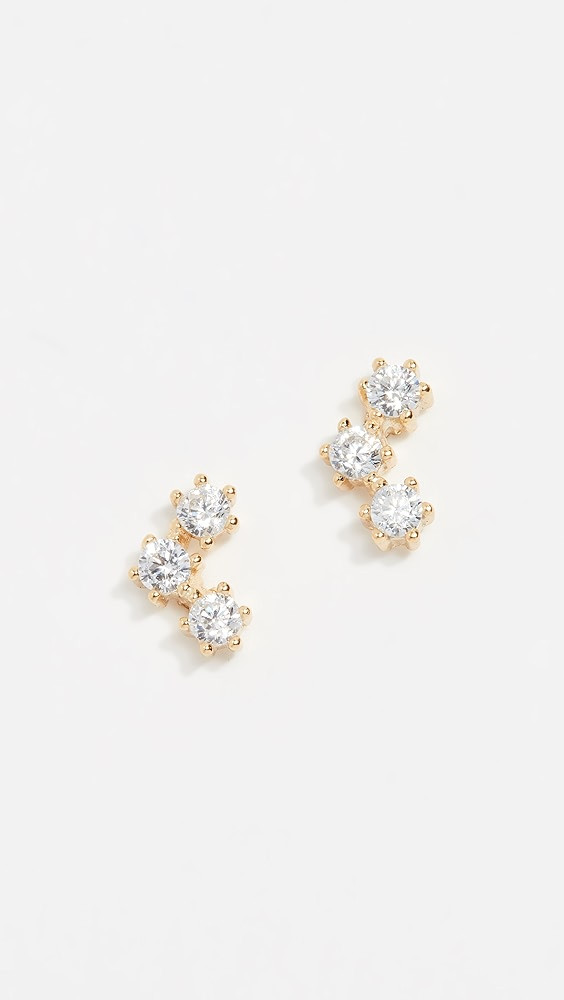 Trinity Stud Earrings | Shopbop