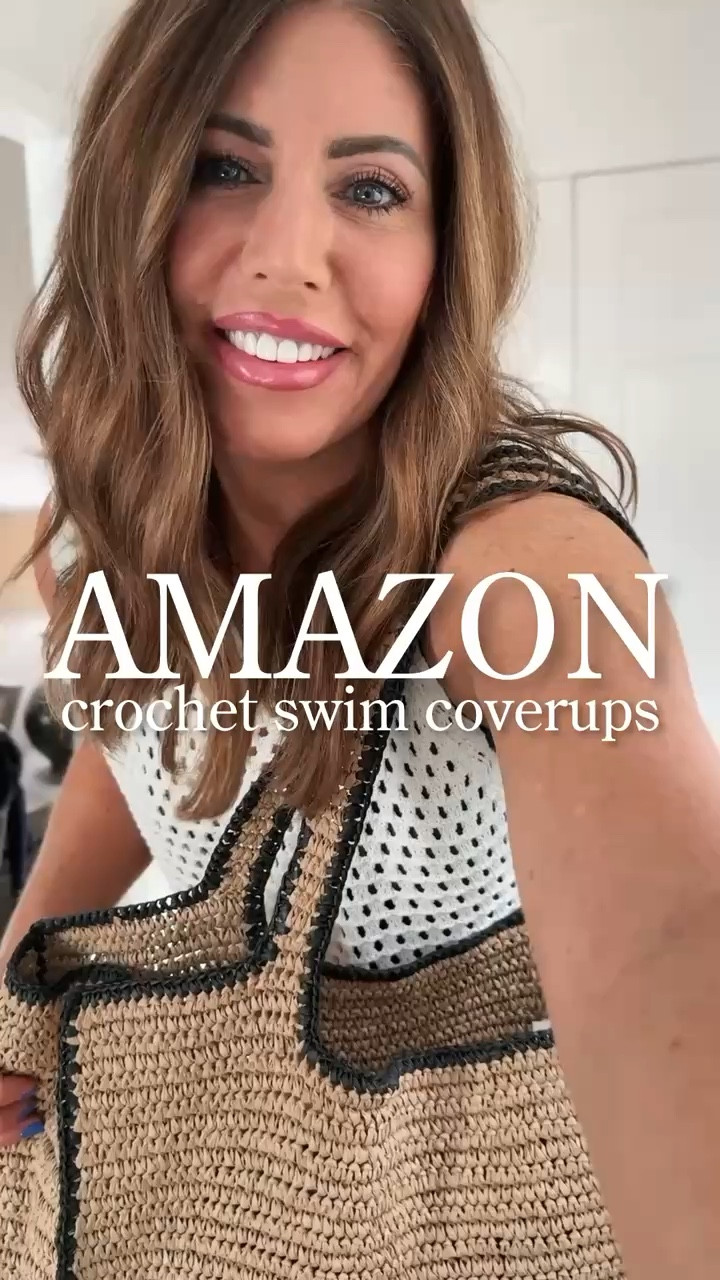 Crochet swim coverups on sale for $32.99
Available in several colors size up one size for a looser fit, and in case you end up drying it .

I have three colors and I love them. The quality is amazing. They’re also available in long sleeve and short sleeve options with a ton of colors. 


#LTKTravel #LTKgrwm #LTKSaleAlert