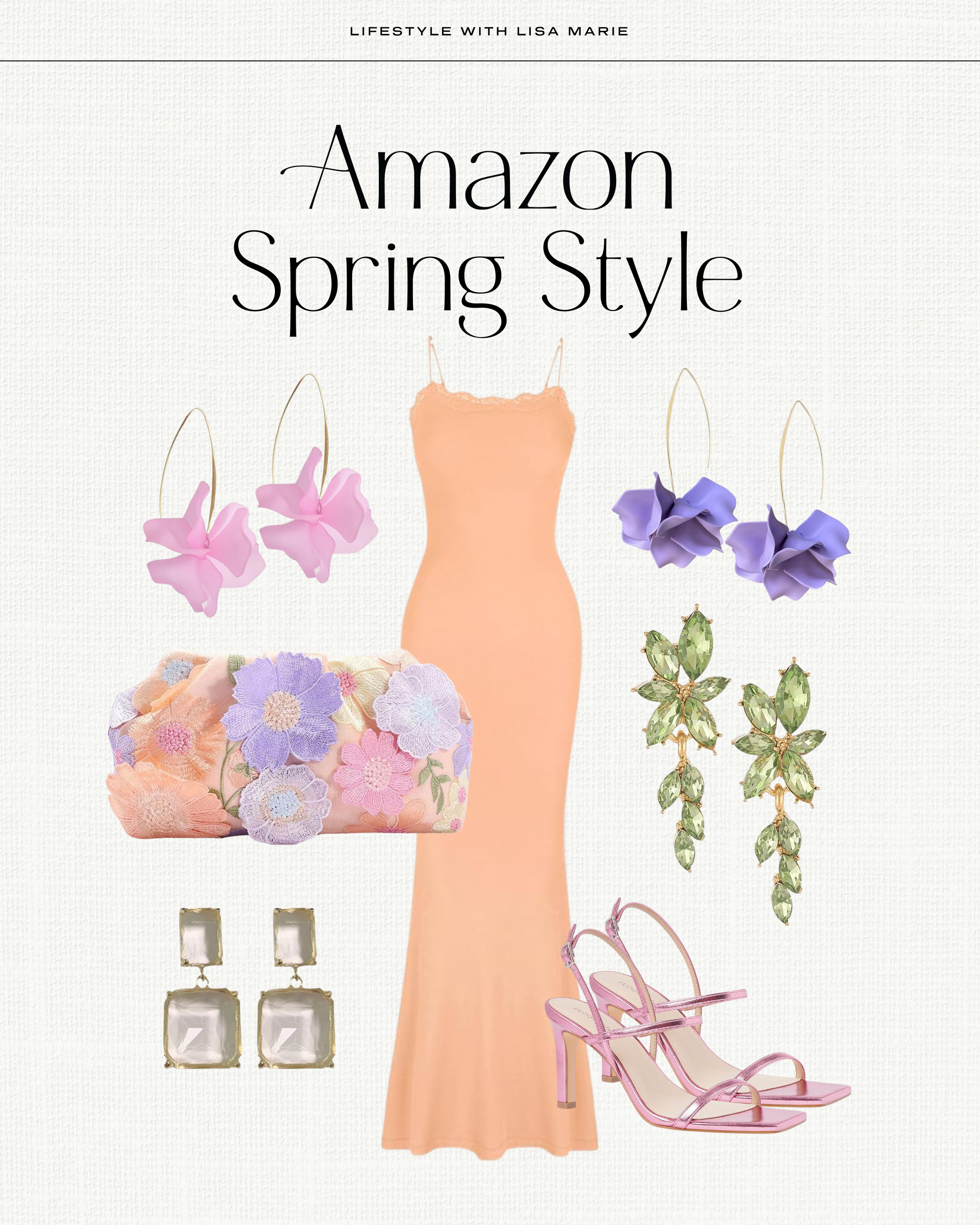  
Amazon spring dresses. Spring maxi dresses. Vacation dresses. Resort wear. Easter dresses. Pastel dresses. Floral accessories. Pink heels. Peach dresses. 
 

#LTKSeasonal #LTKootd #LTKPetite