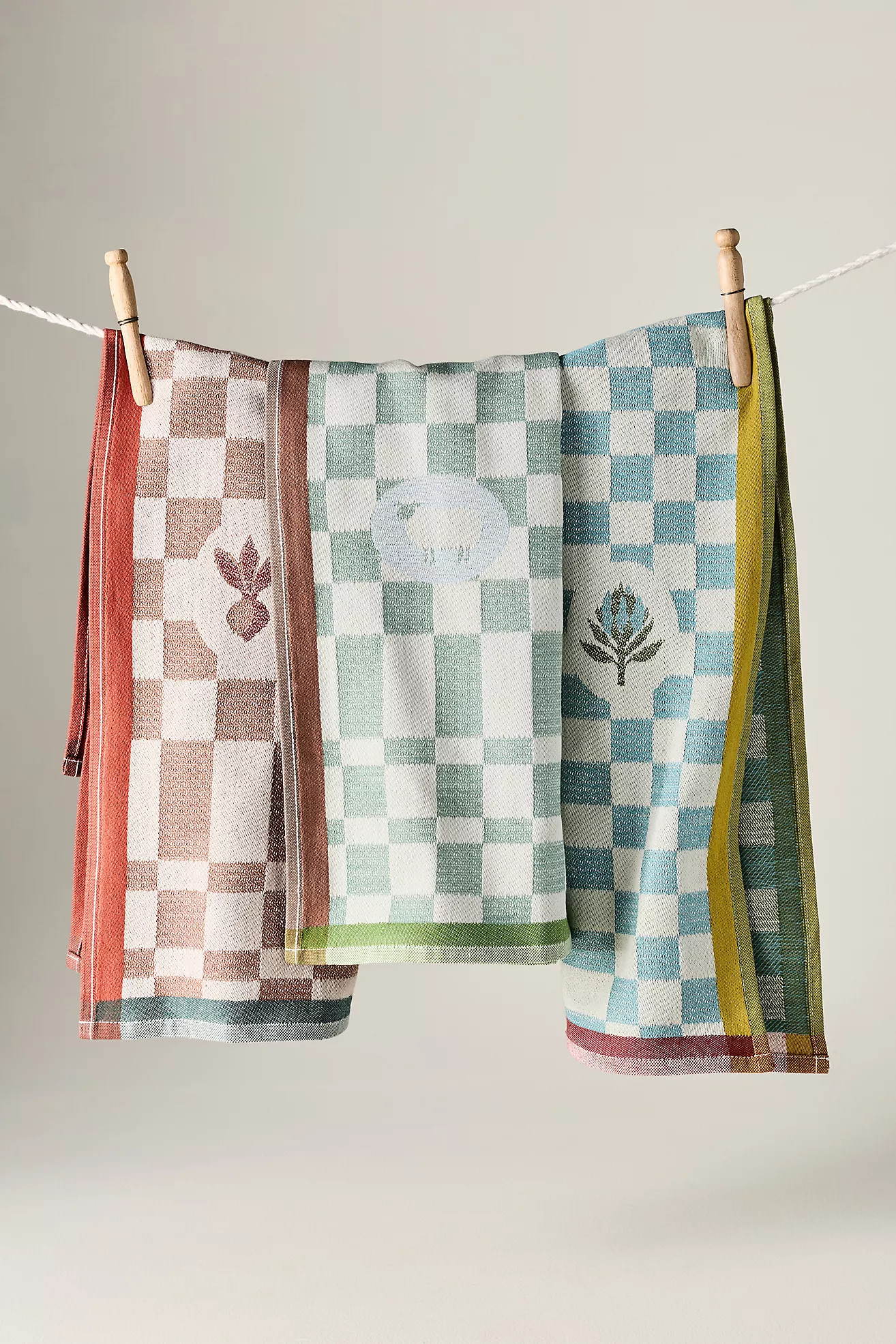 Aria Dish Towels, Set of 3 | Anthropologie (US)