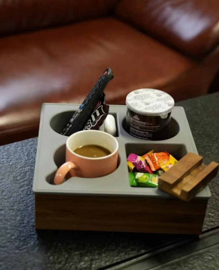 Rotating Couch Caddy 🛋️ 

#LTKGiftGuide #LTKHome #LTKHoliday