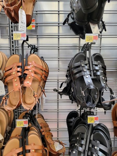 Time and Tru Women’s Gladiator Sandals - Available in black or cognac! I LOVE gladiator sandals & have a few pairs! They literally look sooo cute with everything.. dresses, pants, rompers, shorts, I mean EVERYTHING 😍 Remember you can always get a price drop notification if you heart a post/save a product 😉 

✨️ P.S. if you follow, like, share, save, subscribe, or shop my post (either here or @coffee&clearance).. thank you sooo much, I appreciate you! As always thanks sooo much for being here & shopping with me friend 🥹 

| Wedding Guest Dress, Country Concert Outfit, Swimsuit, Jeans, Travel Outfit, Vacation Outfit, Wedding Guest Dress, Spring Outfit, Dress, Maternity, walmart fashion, walmart finds, shop with me, try on, haul, grwm, Date Night Outfit, Swimsuit, target, western, cowboy, cowboy hats, cocktail dress, mascara, rugs, bar cart, over the knee boots, clutch, clean beauty, curling iron, amazon, walmart, target home, walmart home, amazon home, amazon fashion, amazon finds, target finds, walmart finds, amazon spring, spring dresses, spring outfits, spring sandals, amanda roblessed | #LTKxTarget #LTKxSephora #Itkmostloved #LTKxPrime #LTKFestival #LTKxMadewell #LTKCon #LTKGiftGuide. #LTKSeasonal #LTKHoliday #LTKVideo #LTKU #LTKover40 #LTKhome #LTKsalealert #LTKmidsize #LTKparties #LTKfindsunder50 #LTKfindsunder100 #LTKstyletip #LTKbeauty #LTKfitness
#LTKplussize #LTKworkwear #LTKswim # LTKtravel #LTKshoecrush #LTKitbag #LTKbaby #LTKbump #LTKkids #LTKfamily #LTKmens #LTKwedding #LTKeurope #LTKbrasil #LTKaustralia #LTKAsia
#LTKxAFeurope #LTKHalloween #LTKcurves #LTKfit #LTKRefresh #LTKunder50 #LTKunder100 #liketkit @liketoknow.it https://liketk.it/4CuB3
