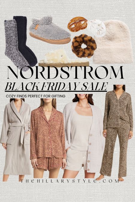 Nordstrom Black Friday Sale: Cozy finds perfect for gifting to yourself or others on sale! Robe, pajamas, cardigan, slippers, socks, beanie, scrunchie, claw clips, Barefoot Dreams. Gifts for her, gifts for mom, gifts for grandma, gifts for sister, gifts for friends, self care gifts, cozy gifts.

#LTKCyberWeek #LTKGiftGuide #LTKsalealert