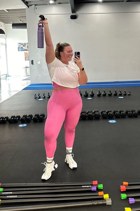 Linking my full Nike workout outfit!! 

I absolutely love these sneakers! I wear them almost everyday for my weight training workouts! I also love how supportive the sports bra is — great for bigger busts!

I’m wearing an XL in everything and I sized up half a size in the shoes!

#teamnike #ad 

#LTKMidsize #LTKFitness #LTKActive