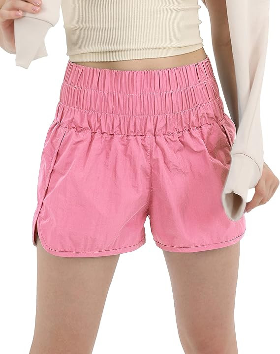 ODODOS Goto Athletic Shorts for Women Elastic High Waisted Quick Dry Sports Casual Workout Runnin... | Amazon (US)
