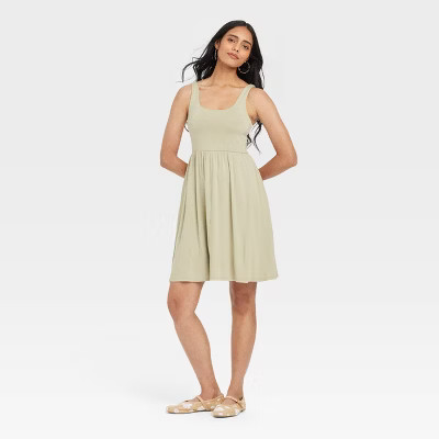 Women's Knit Mini Ballet Dress - A New Day™ | Target