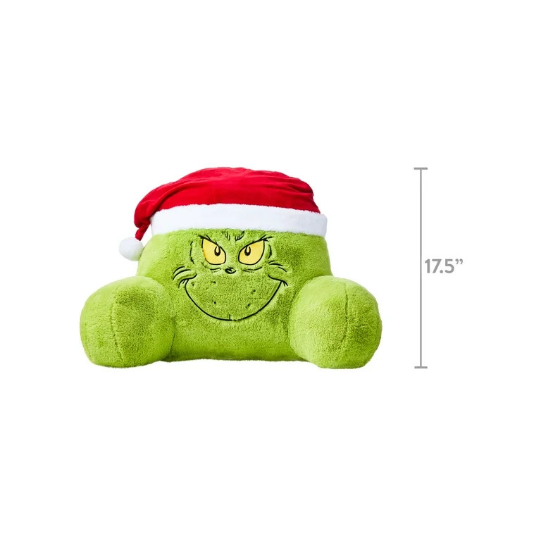 Dr. Seuss the Grinch Who Stole Christmas, Grinch Plush Pillow Lounger, Green | Walmart (US)