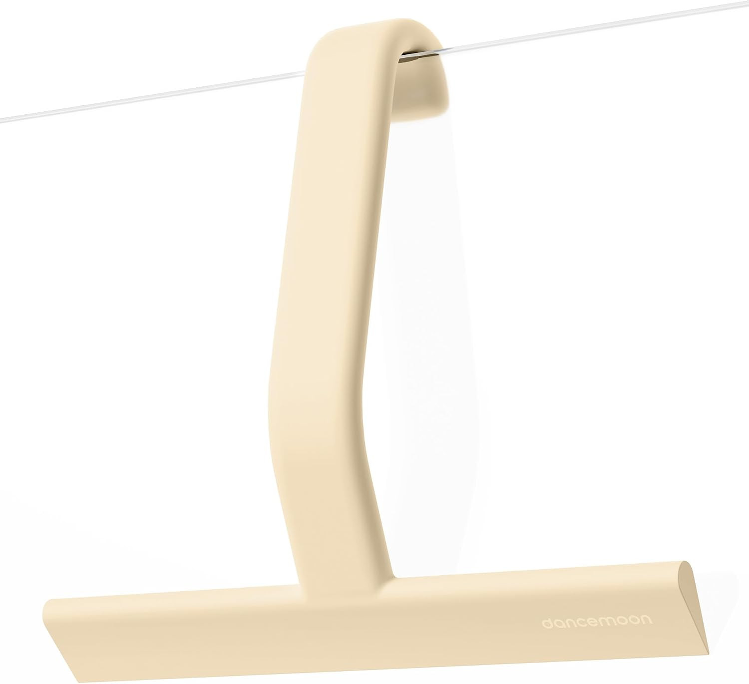 JustHang Shower Squeegee with Built-in Hook, 10-Inch Slate Blue | Amazon (US)