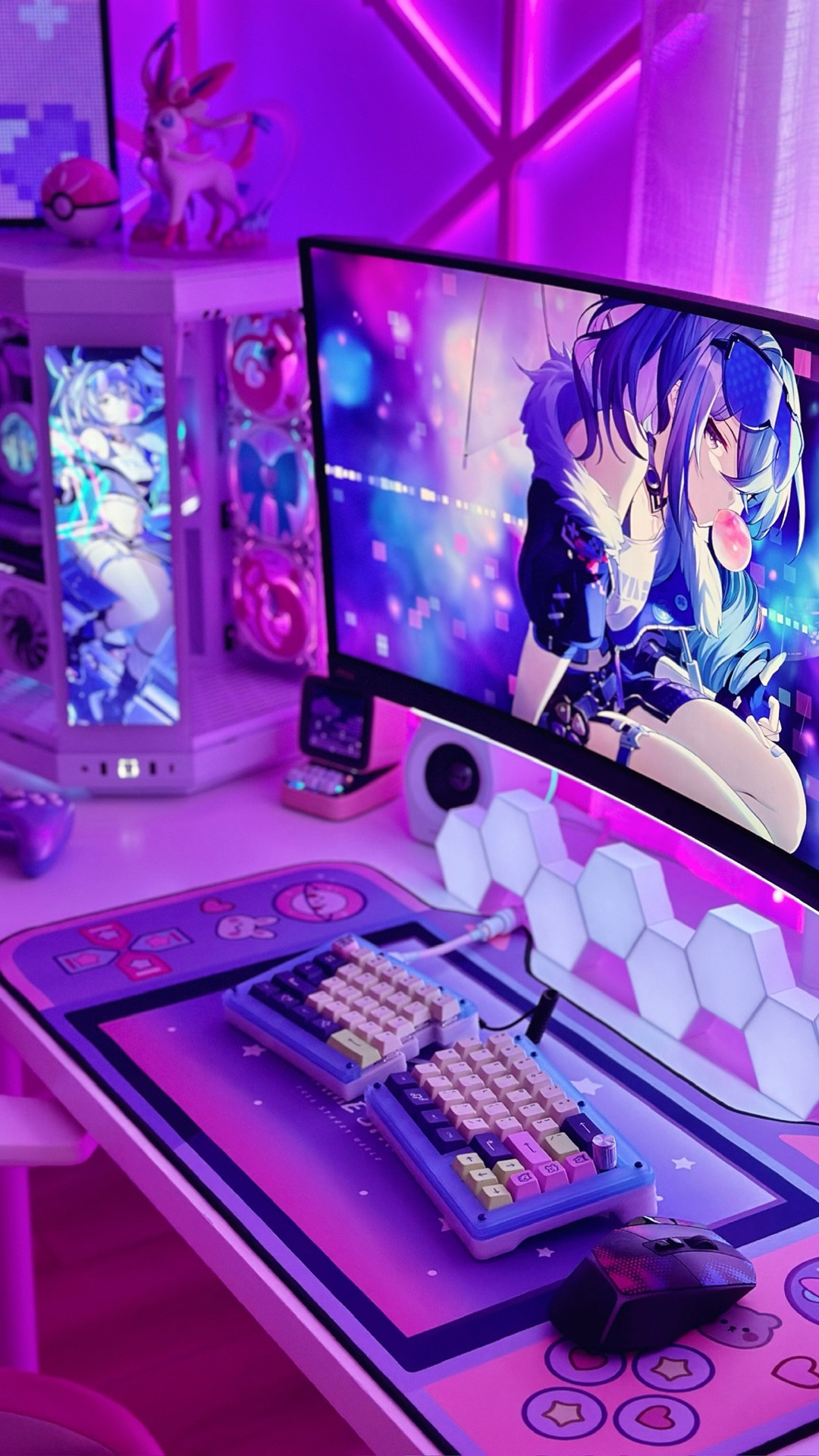 Shop my Honkai: Star Rail themed gaming setup! 🎮💜 Featuring Silver Wolf! ✨

I linked items featured below, along with similar products + alternatives for anything that is no longer available! 💕

🩵👾🩵👾🩵👾🩵

Honkai Star Rail, Genshim Impact gaming setup, Silver Wolf gaming setup, pc gaming setup, kawaii gaming setup, Star Rail, HoYoverse, anime, purple gaming setup, gaming accessories, gaming peripherals, desk ideas, RGB lighting, Hyte Y70 Touch, PC build

#LTKFindsUnder100 #LTKHome #LTKHalloween