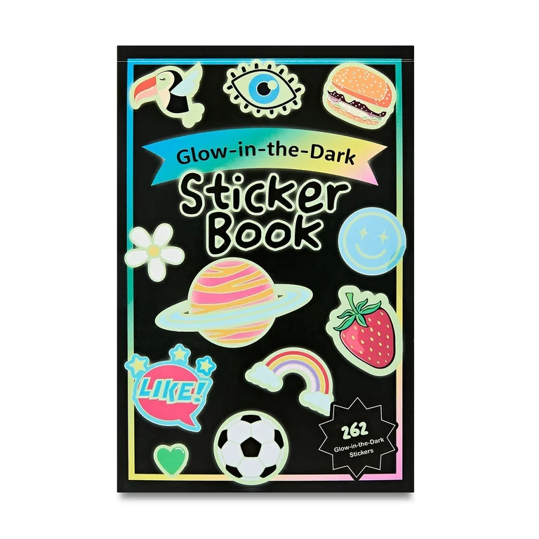 Pen+Gear Glow in The Dark Sticker Book | Walmart (US)