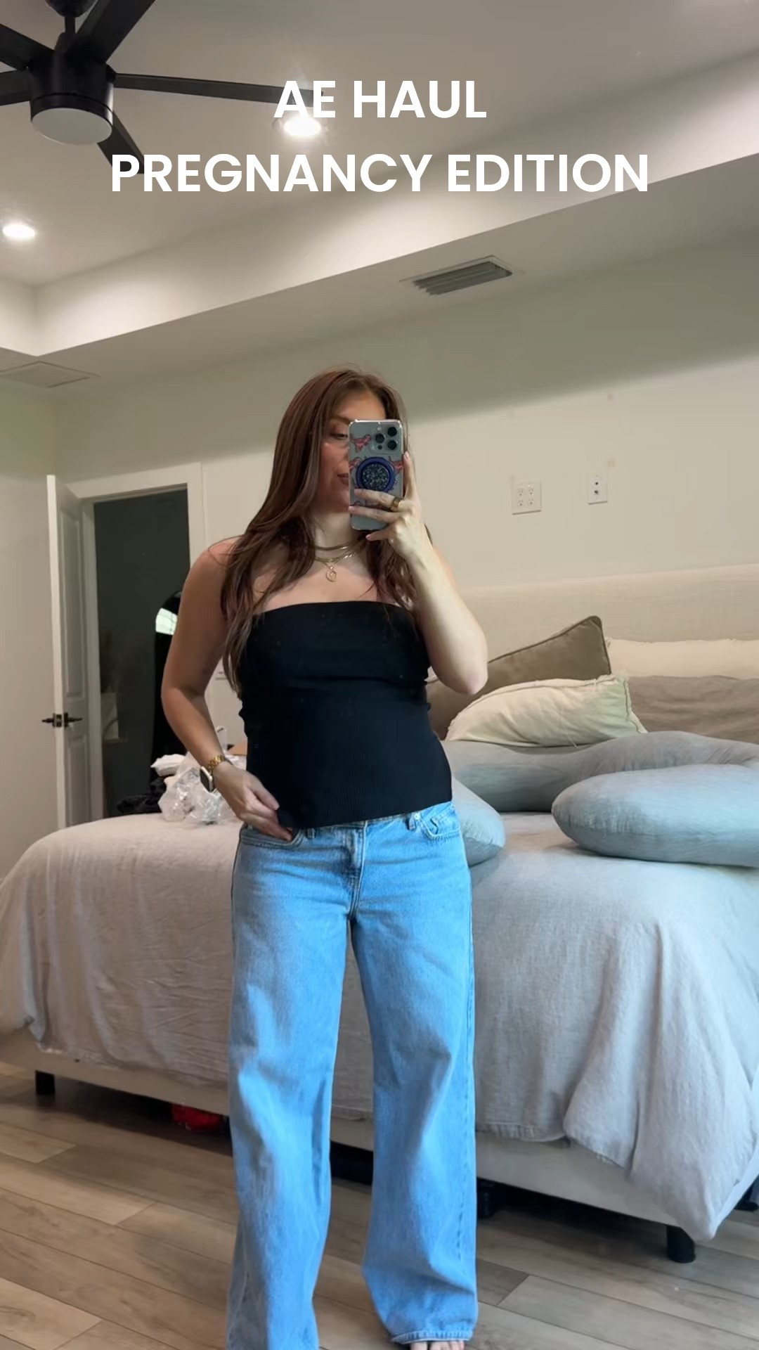 AE haul in my second trimester, I chose pieces that will fit now and post partum!☺️

#LTKFindsUnder50 #LTKSummerEdit #LTKBump