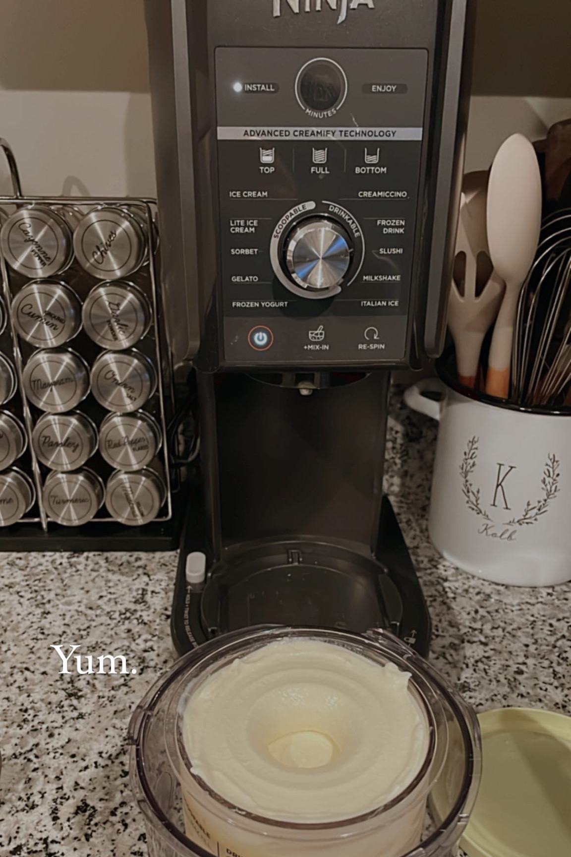 Ninja creami is a must have kitchen appliance in the Kolb household 🍨

#LTKhome