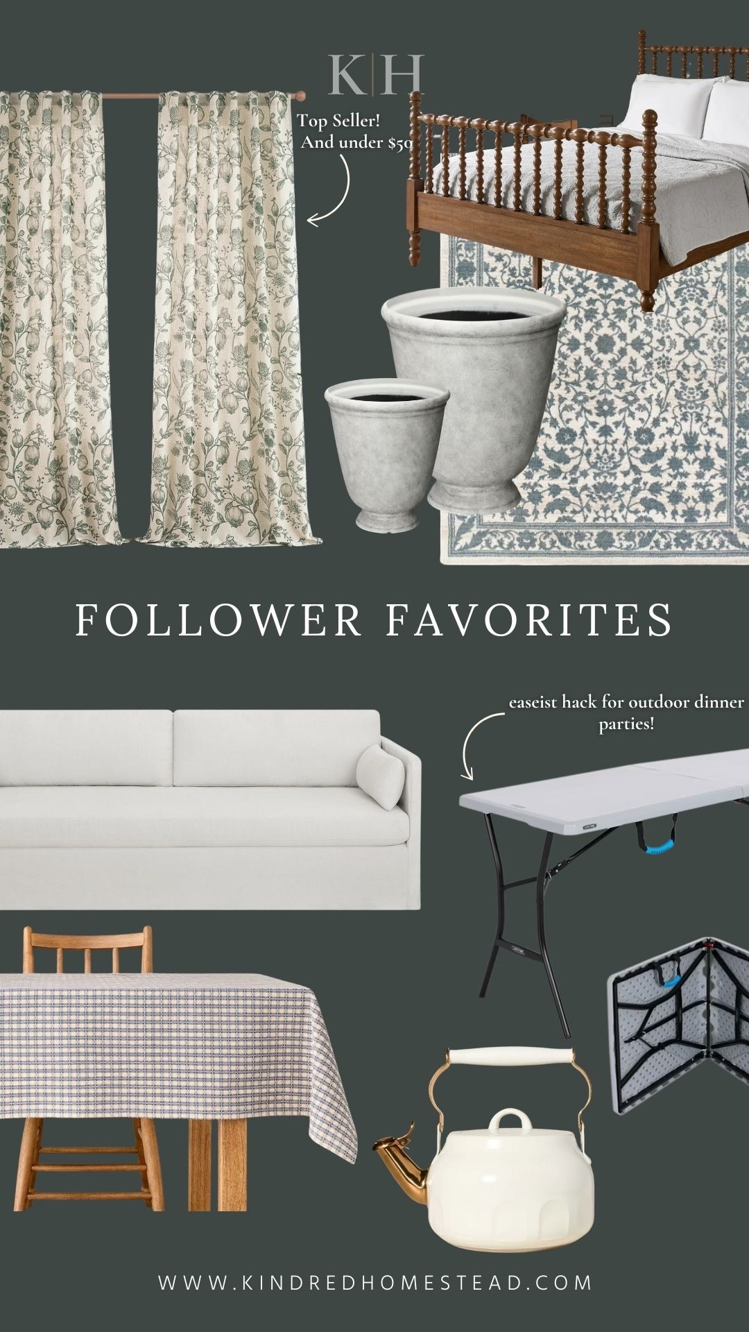 Follower favorites featuring outdoor furniture and decor finds, indoor patterned curtains, rugs, tablecloths and more for timelessly collected homes!

#LTKHome #LTKSeasonal
