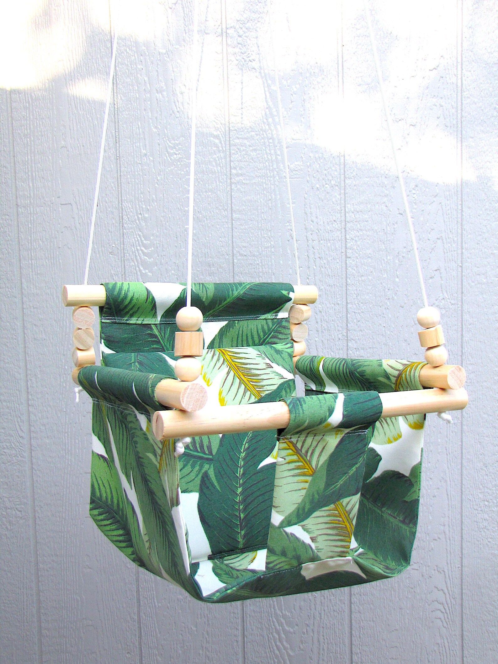 Baby Fabric Swing w/Pilow. Indoor/Outdoor Baby/Todler Swing. | Etsy | Etsy (US)