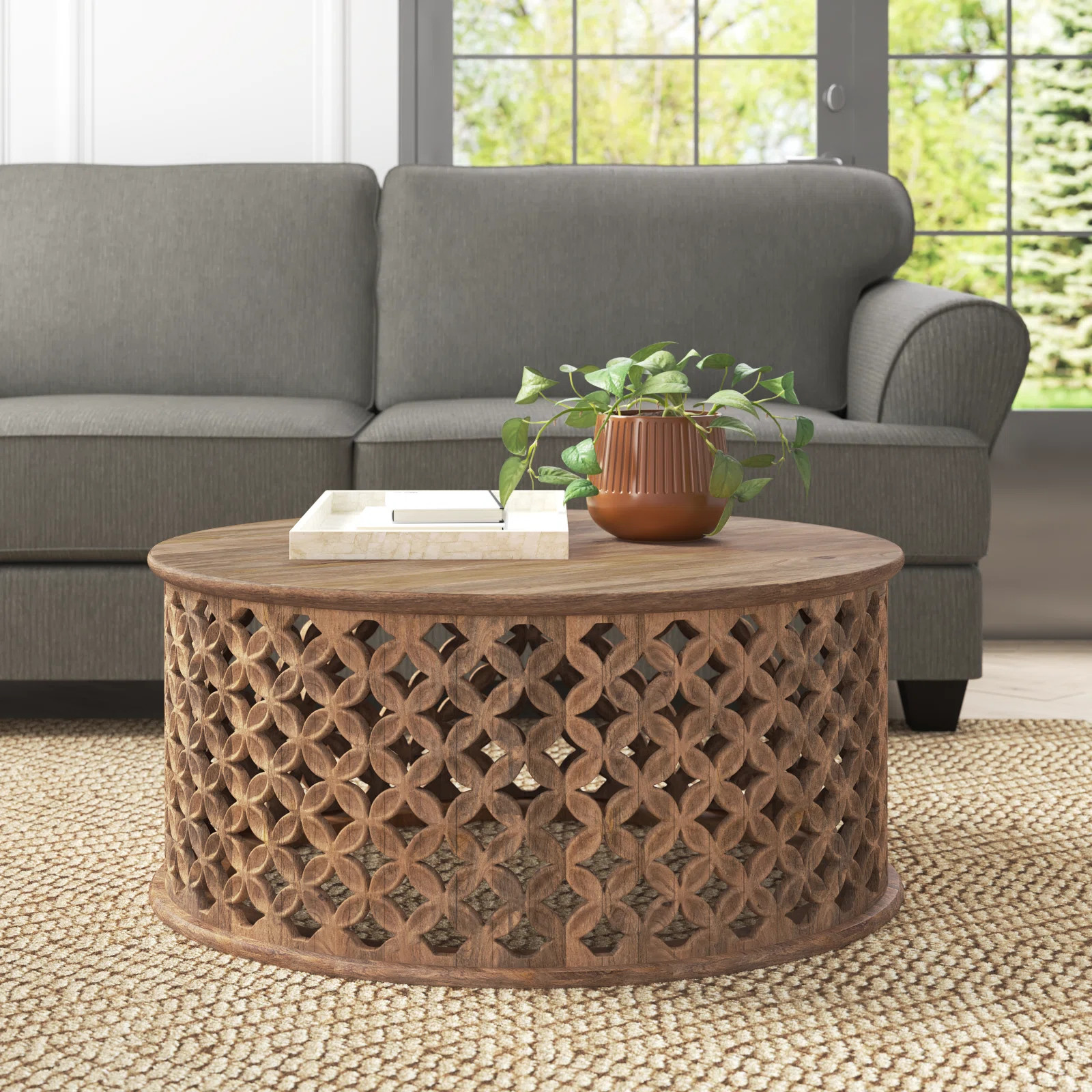 Alfi Solid Wood Coffee Table | Wayfair North America