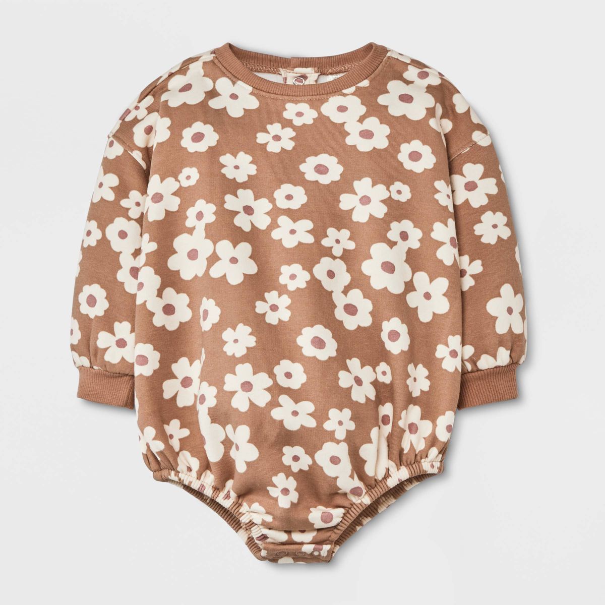Grayson Collective Baby Girls' Bubble Floral Romper | Target
