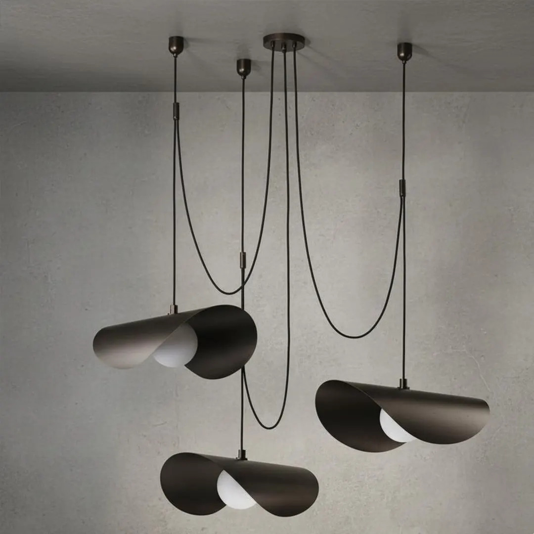 Handmade Brass 3 Light Chandelier | Wall Lamp | Pendant Light | Modern Brass & Gold Metal Chandel... | Etsy (US)