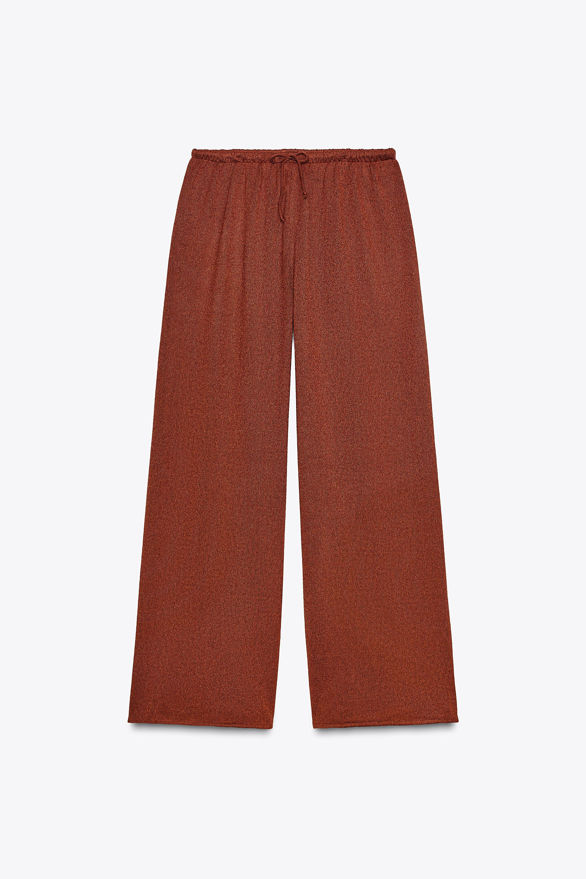 RUSTIC STRAIGHT-LEG TROUSERS | Zara UK